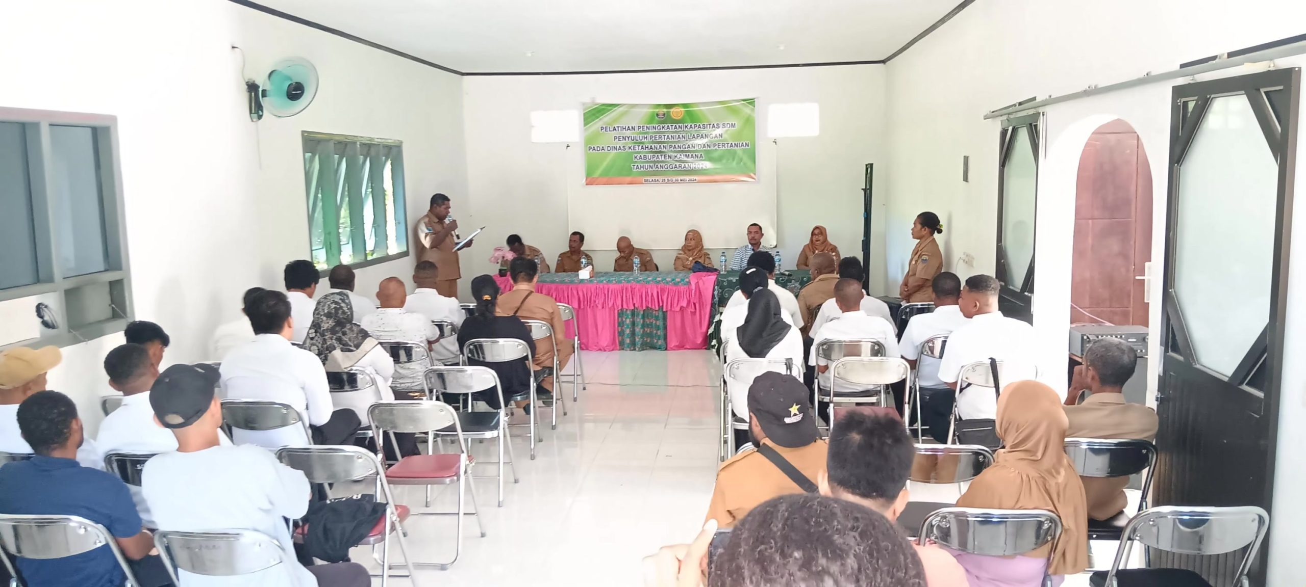 Read more about the article Pelatihan Peningkatan Kapasitas SDM Penyuluh Pertanian Lapangan DKPP T.A. 2024 – Kaimana, 28 s/d 30 Mei 2024